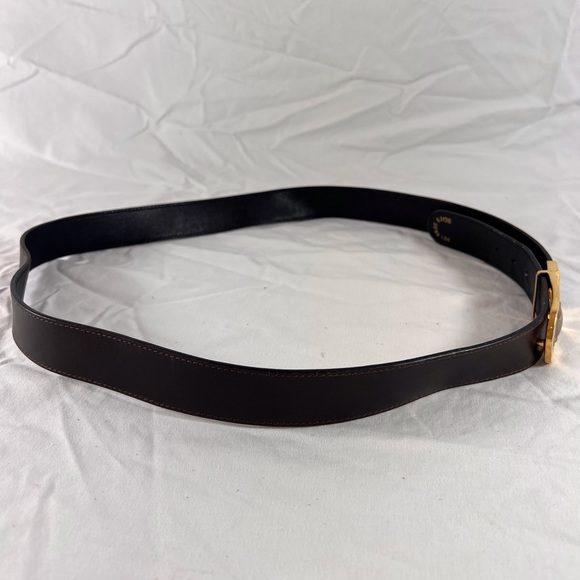 Vintage GUCCI Reversible Black Brown Leather Horsebit Men's Made in Italy 36-40 - Picture 7 of 14